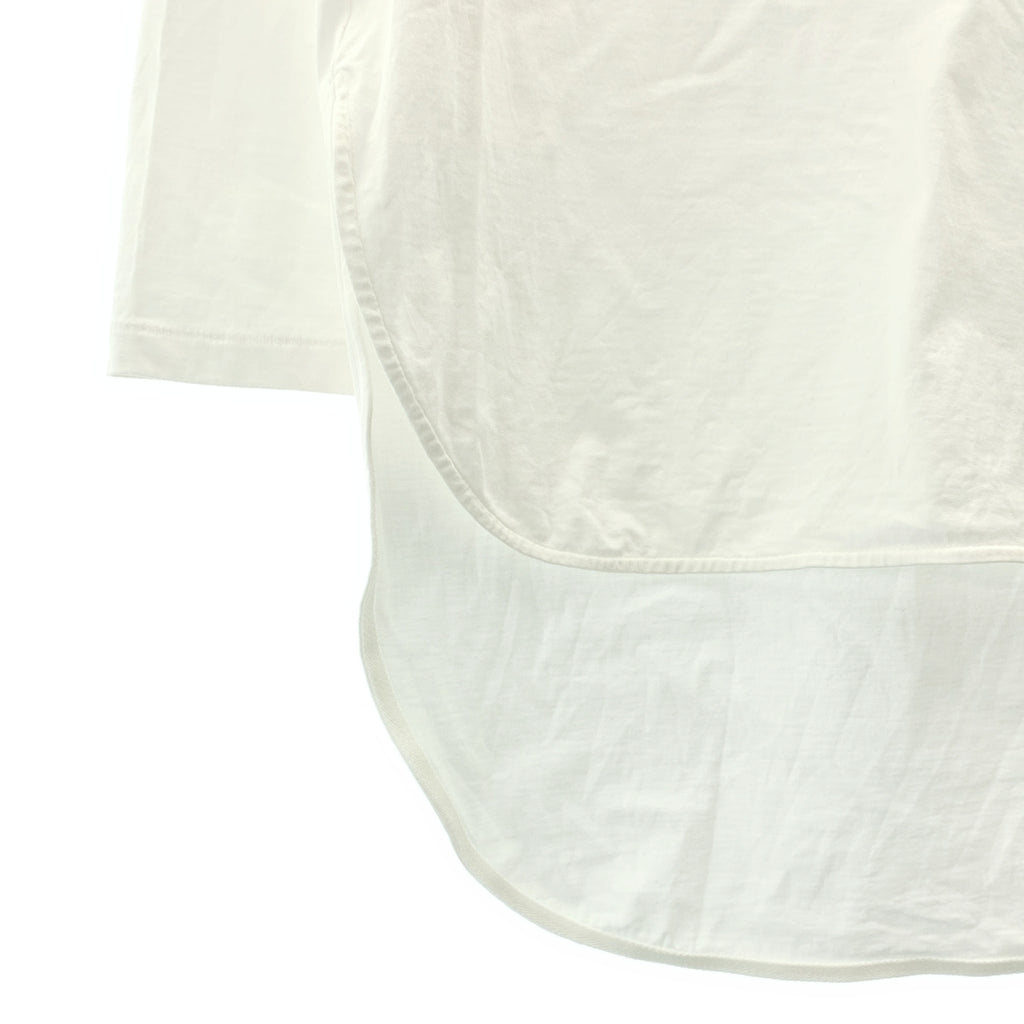 ATON / 에이턴 | 수빈 코튼 라운드 헴 롱 슬리브 컷소우 | 02 |