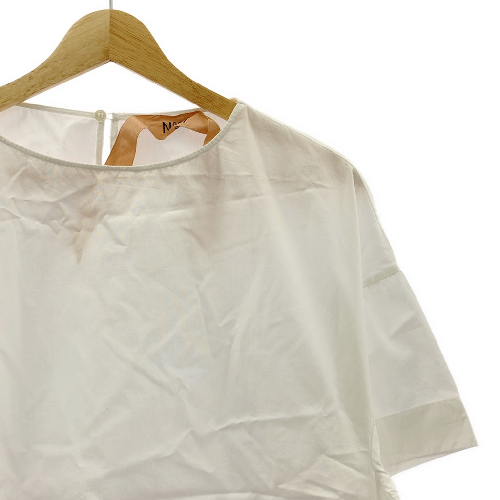 N°21 / ヌメロヴェントゥーノ | サイドリボン プルオーバー 半袖シャツ | 38 | レディース