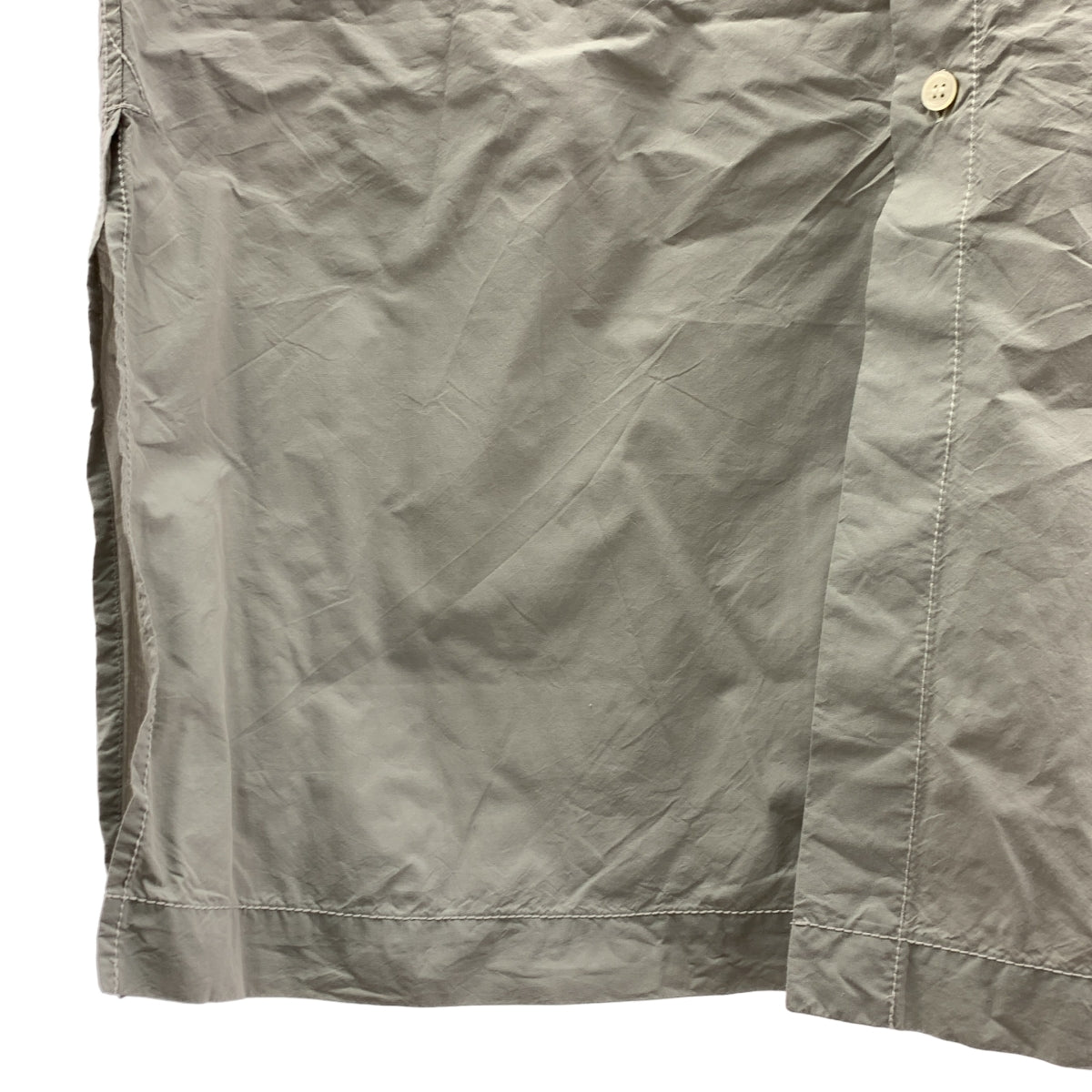 and wander / アンドワンダー | CORDURA typewriter long shirt / コーデュラ タイプライターロングシャツ | WM | レディース