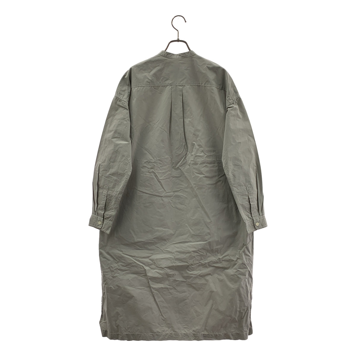 and wander / アンドワンダー | CORDURA typewriter long shirt / コーデュラ タイプライターロングシャツ | WM | レディース