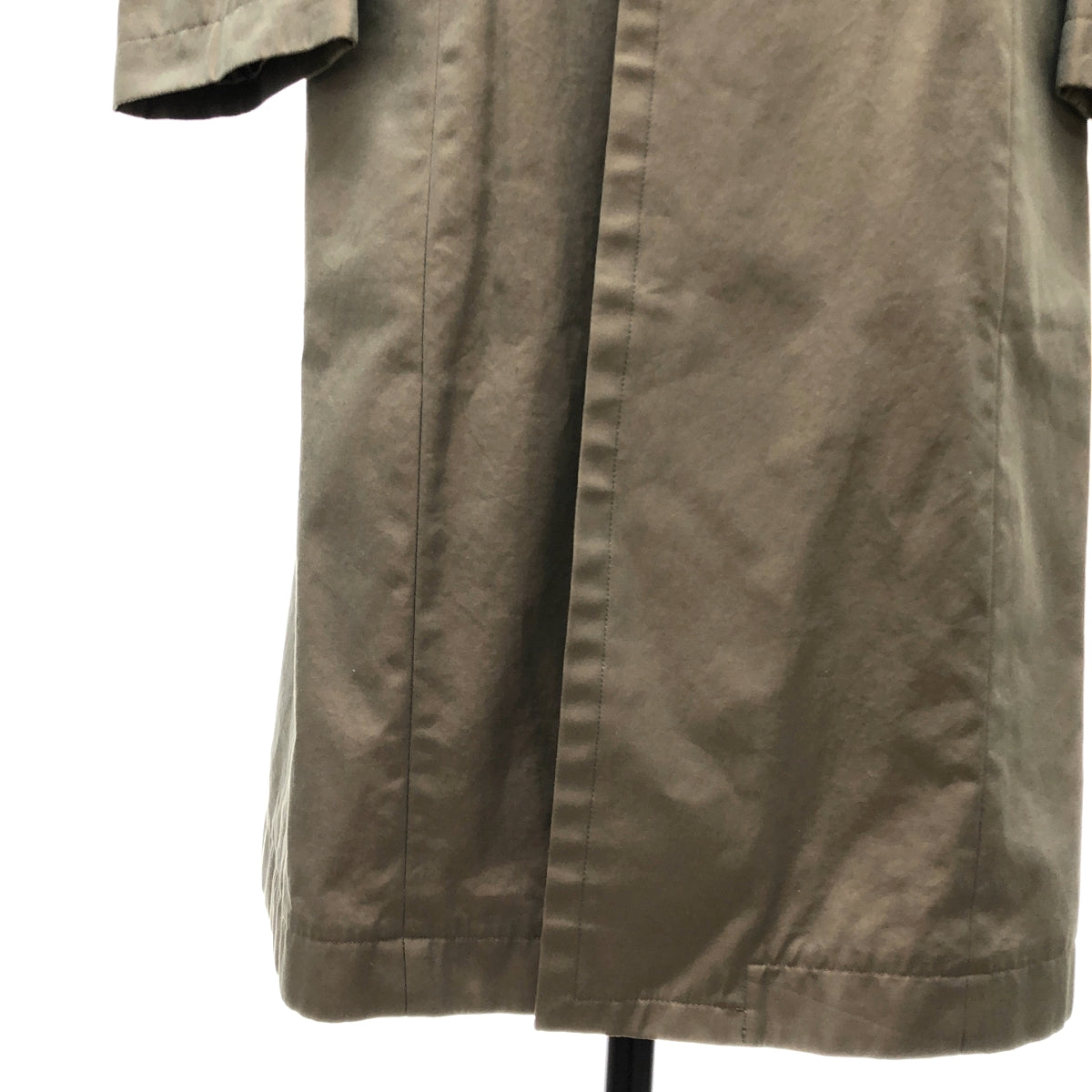 tricot COMME des GARCONS / トリココムデギャルソン | 2004SS | 玉虫色 シングル ロングコート / 総裏地 | M | カーキ系 | レディース