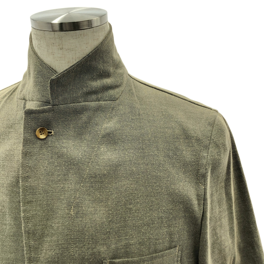 COMME des GARCONS HOMME PLUS / コムデギャルソンオムプリュス | AD1997 | 90s ポリコットン オックスフォード チェスターコート | M | グレー | メンズ