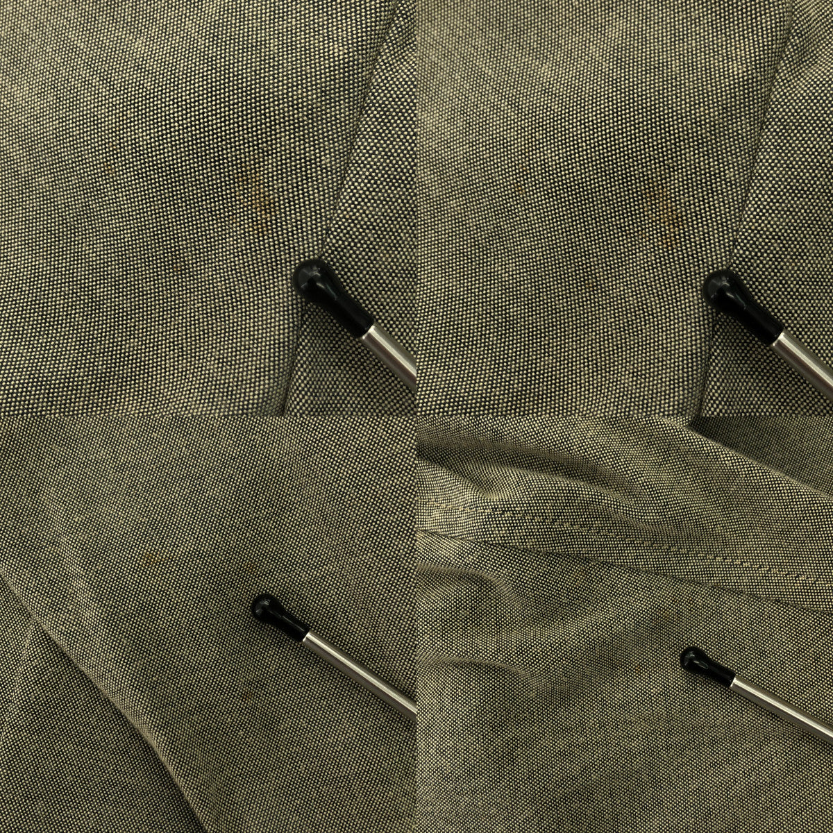 COMME des GARCONS HOMME PLUS |公元1997年 | 90年代滌棉牛津切斯特大衣| M |灰色 |男士