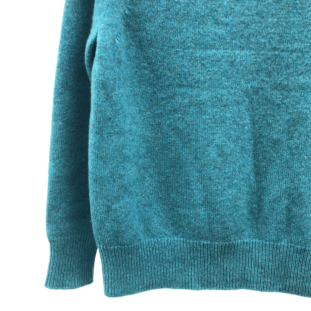 Drawer | 7G Cashmere Crew Neck Pullover Knit | 1 | Blue | Women's