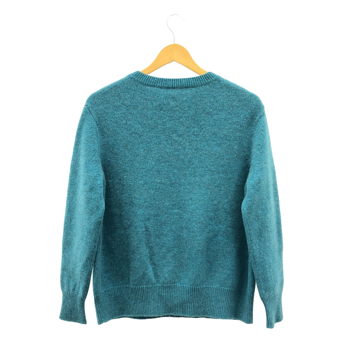 Drawer | 7G Cashmere Crew Neck Pullover Knit | 1 | Blue | Women's