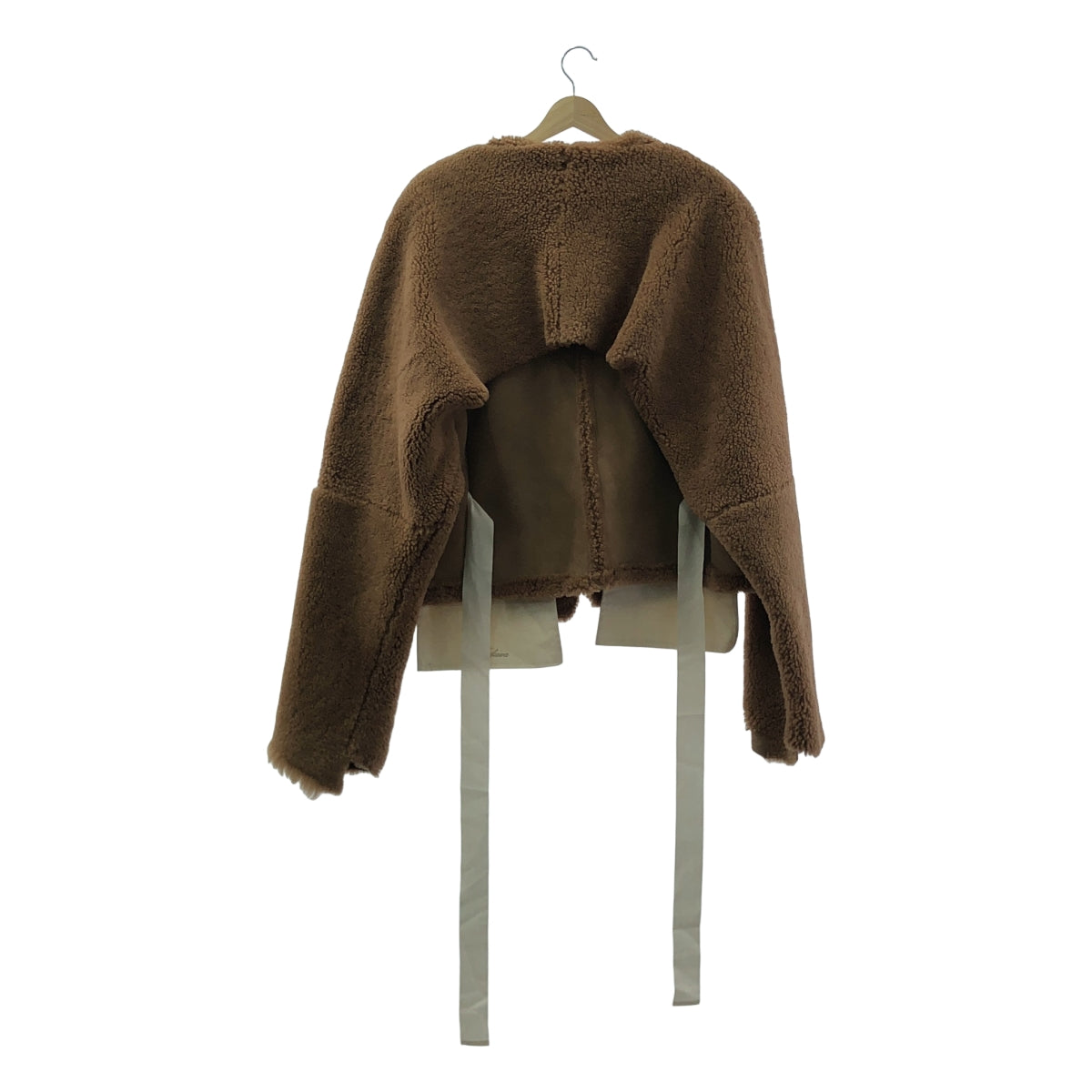【新品】  Midorikawa / ミドリカワ | 2023AW | Docking Mouton Jacket 2Way ドッキング ムートンジャケット | FREE | CAMEL / キャメル | メンズ