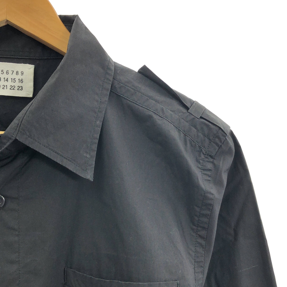 Martin Margiela / 마르탄 마르제라 | 2006AW | 여기 네 코튼 밀리터리 드레스 셔츠 | 46 |