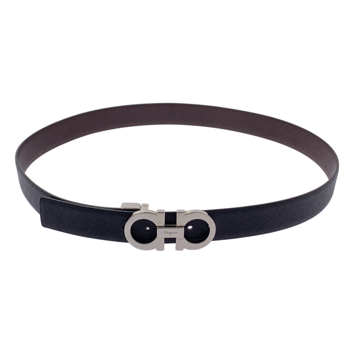 Salvatore Ferragamo | Gancini 扣環雙面腰帶 |