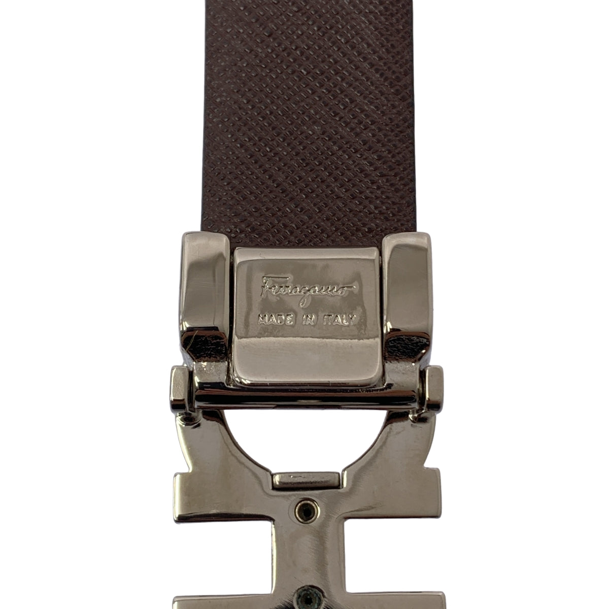 Salvatore Ferragamo | Gancini 扣環雙面腰帶 |