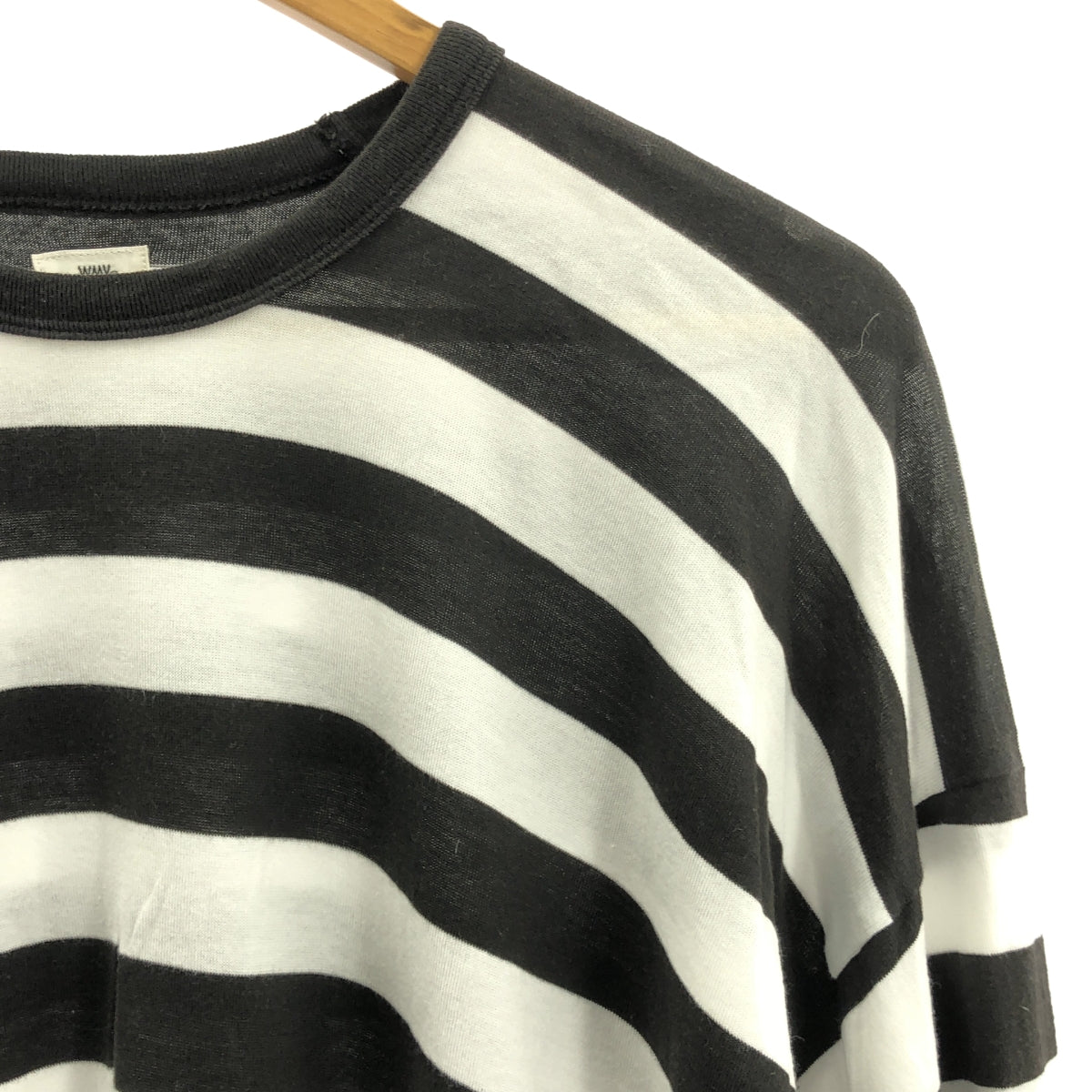 visvim | WMV / 條紋超大鏤空T卹 | 尺寸 2 | 女款