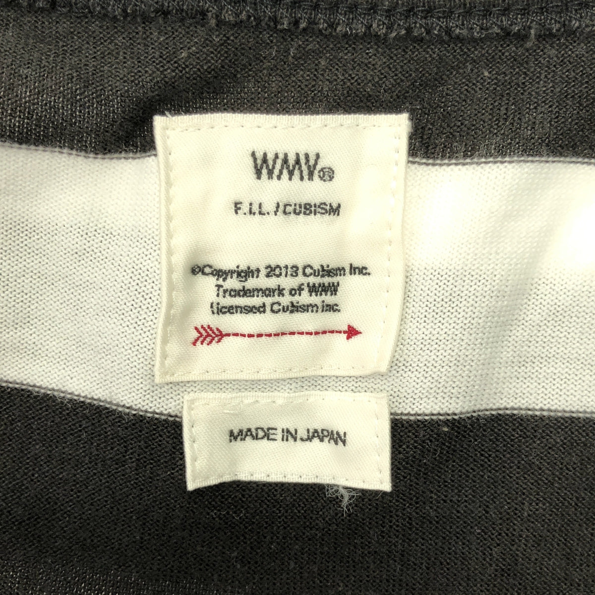 visvim | WMV / 條紋超大鏤空T卹 | 尺寸 2 | 女款