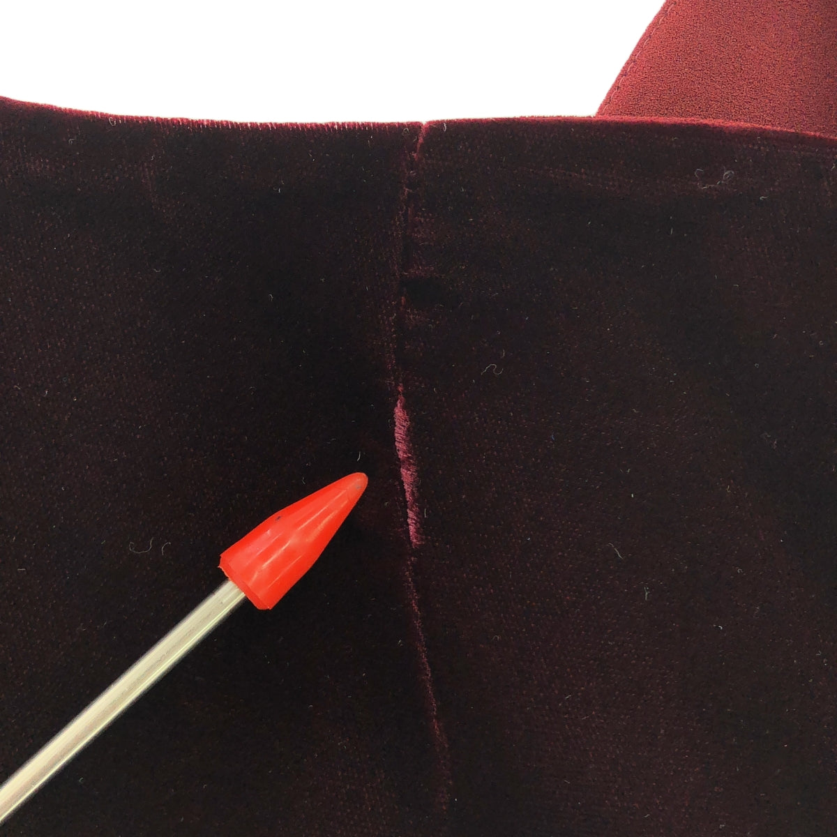 Mame Kurogouchi / 마메쿠로고우치 | Embrolderod Velvet Plunge Mini Dress 벨 베드 미니 원피스 | 2 | 보르도 | 여성