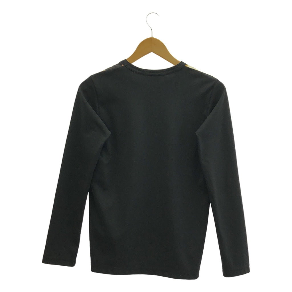 COMME des GARCONS COMME des GARCONS / Comme des | 2017秋冬 |絲巾滌綸剪裁和縫製 | XS |黑色/多色|女性的