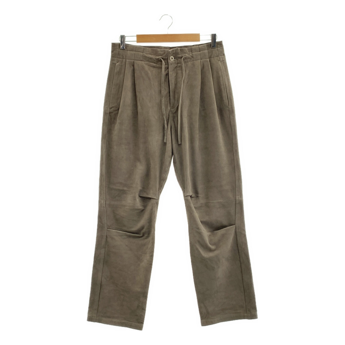 nonnative / ノンネイティブ | VOYAGER EASY PANTS SHEEP LEATHER / 羊革 シープレザー ドローストリング  パンツ | 0 | メンズ