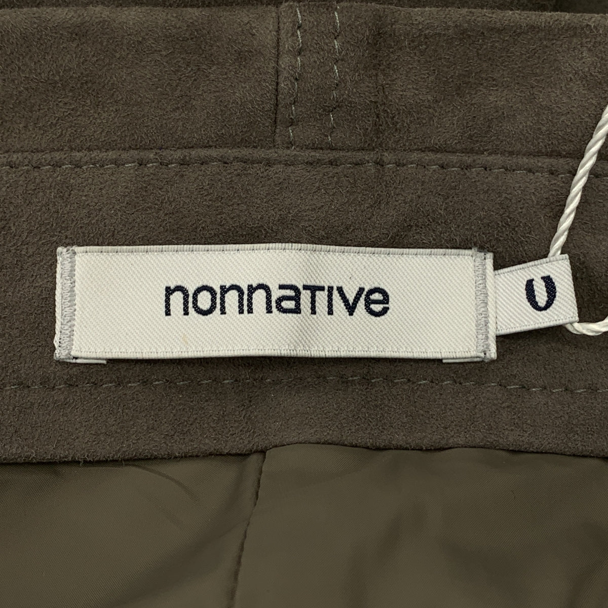 nonnative | Voyager Easy Pants 羊皮/羊皮抽繩褲 | 0 | 男款
