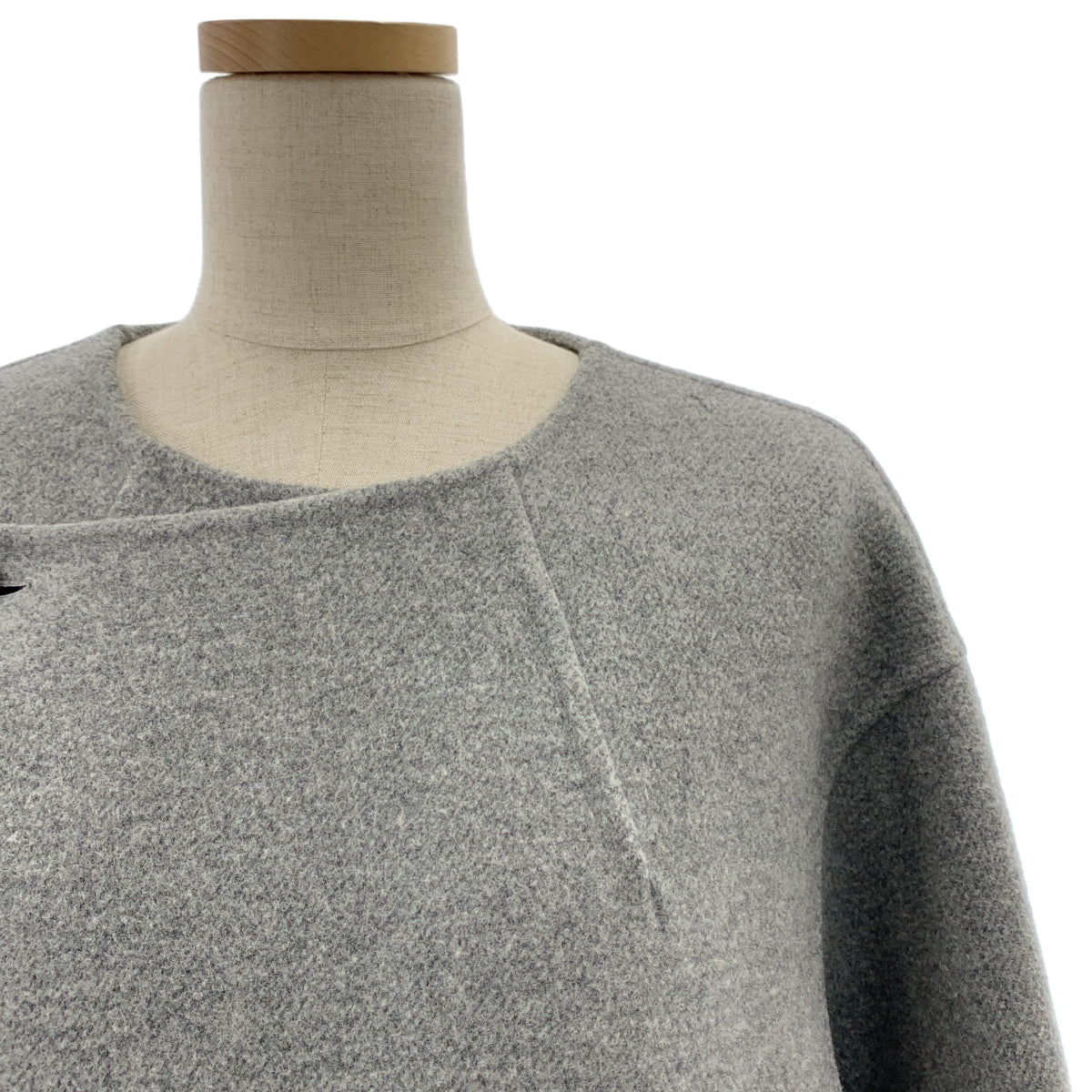 HYKE / ハイク | ウール ベルテッド オーバー コート | 1 | レディース