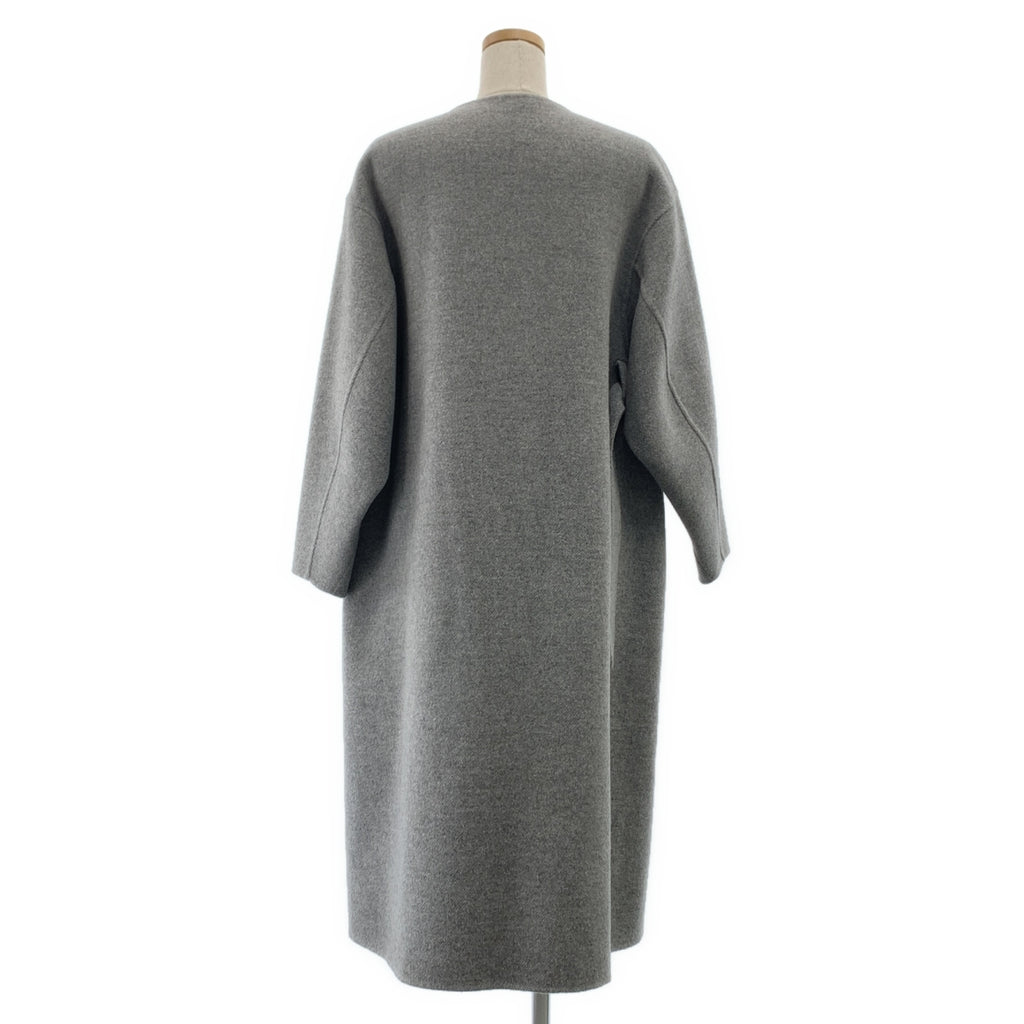 HYKE / ハイク | ウール ベルテッド オーバー コート | 1 | レディース