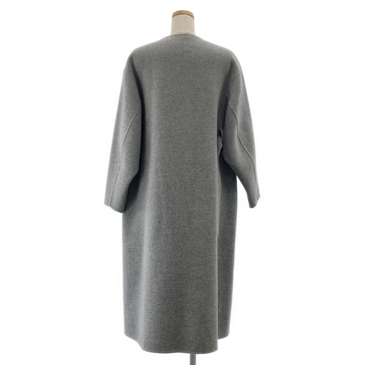 HYKE / ハイク | ウール ベルテッド オーバー コート | 1 | レディース