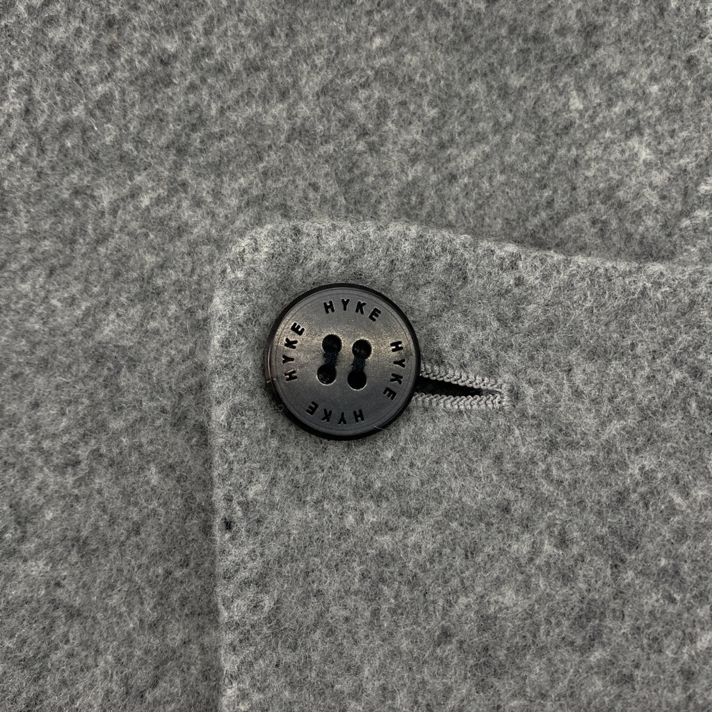 HYKE / ハイク | ウール ベルテッド オーバー コート | 1 | レディース