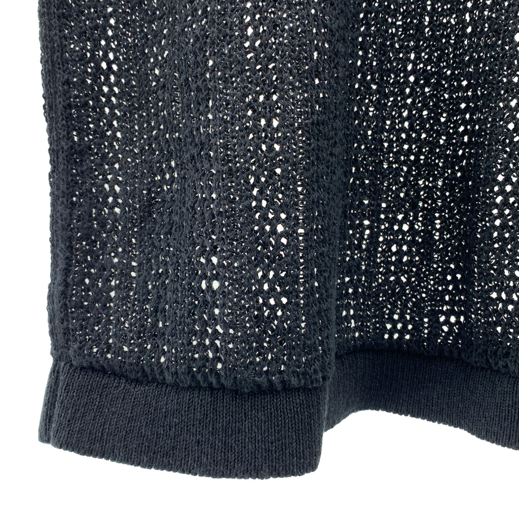 EMPORIO ARMANI / 엠포리오 아르마니 | 로고 하프 Zip 니트 폴로 셔츠 | M | 남성