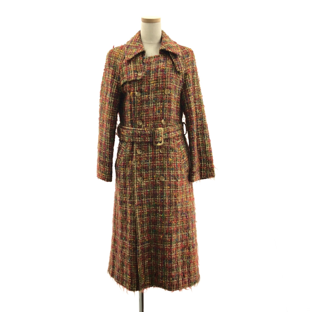 JUNYA WATANABE COMME des GARCONS / ジュンヤワタナベ | 2000AW | ウール ツイード トレンチ コート | S | レディース