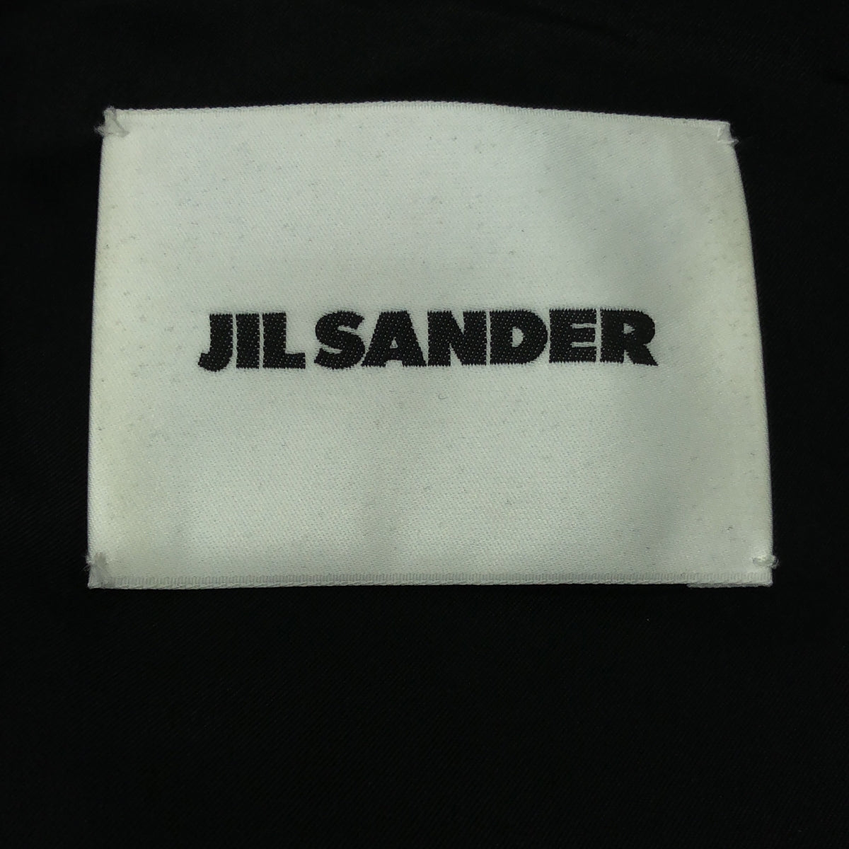 【美品】  JIL SANDER / ジルサンダー | バンドカラー ラップ ドレス ワンピース | 32 | ブラック | レディース