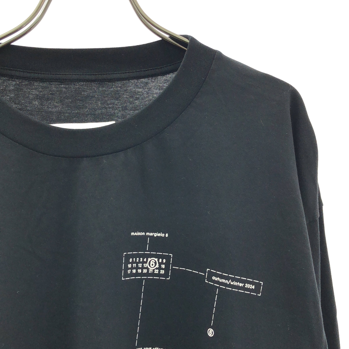 Maison Margiela / メゾンマルジェラ | 2024AW | シーズナルロゴ プリント Tシャツ | S | メンズ