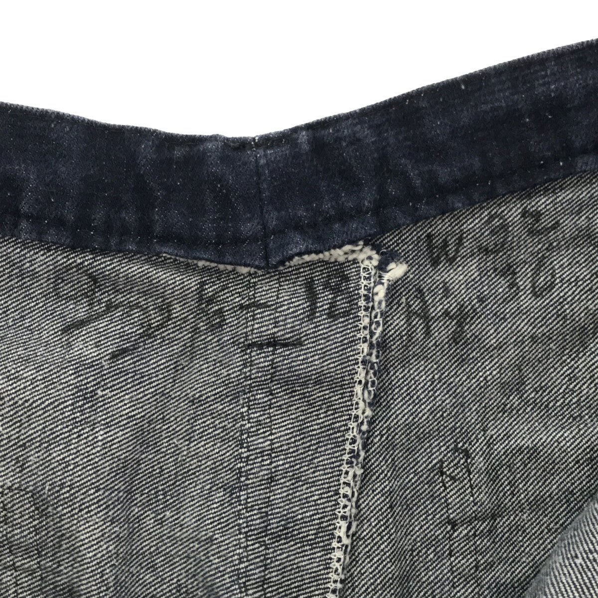 VINTAGE / 빈티지 헌 옷 | US.NAVY 선원 플레어 데님 바지 | W32 | 인디고 | 여성