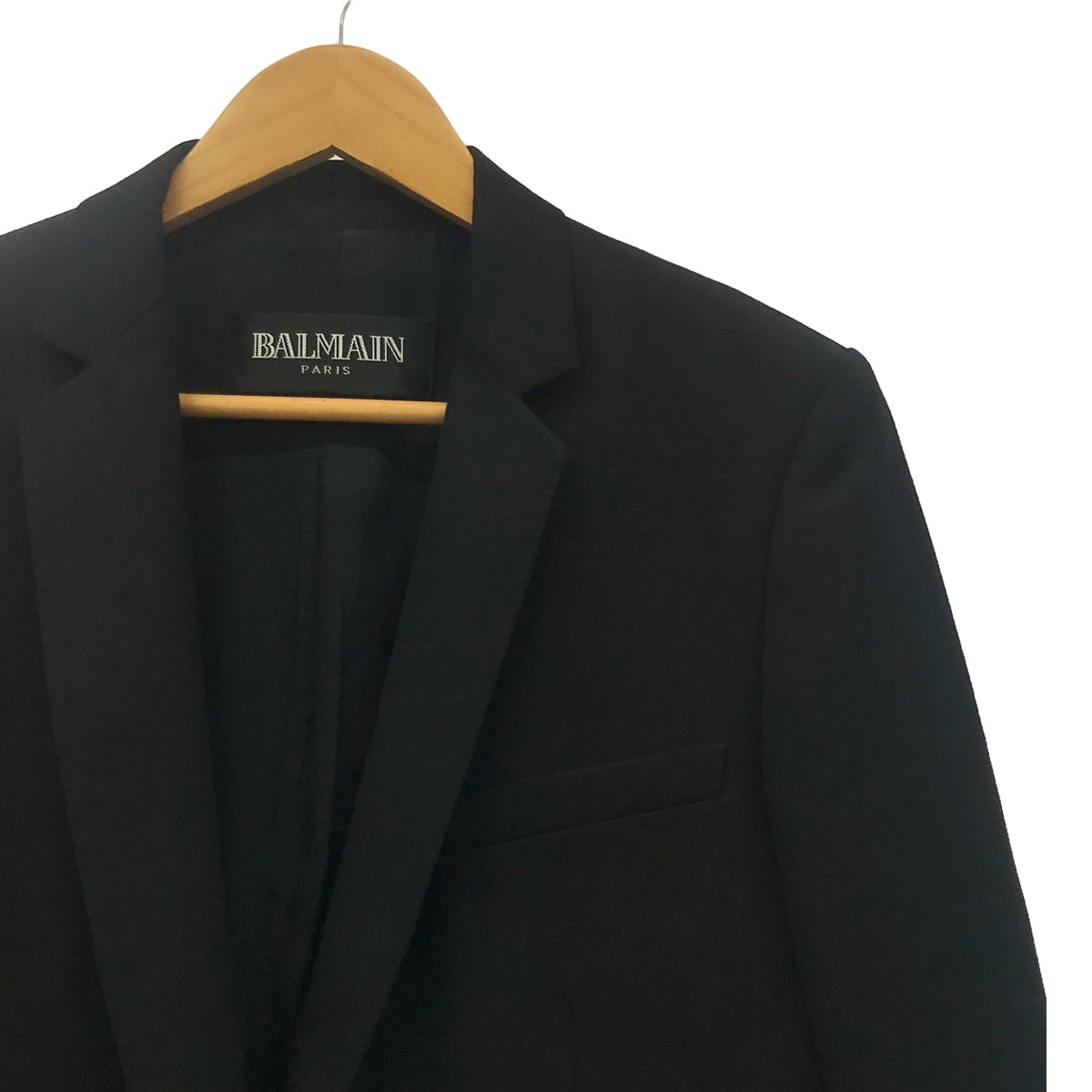 BALMAIN / 발만 | 1B 테일러드 재킷 | 38 | 블랙 | 여성