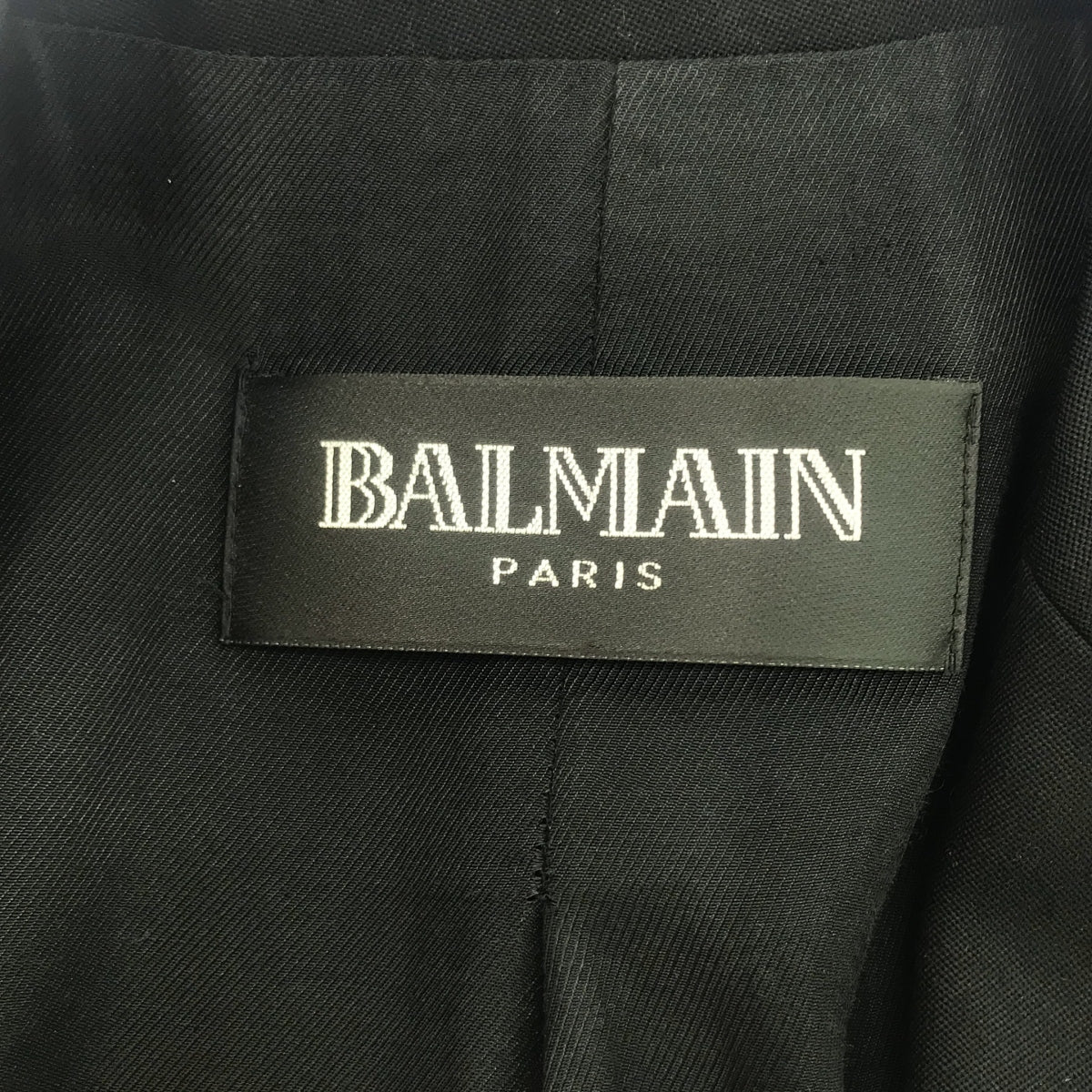 BALMAIN / 발만 | 1B 테일러드 재킷 | 38 | 블랙 | 여성