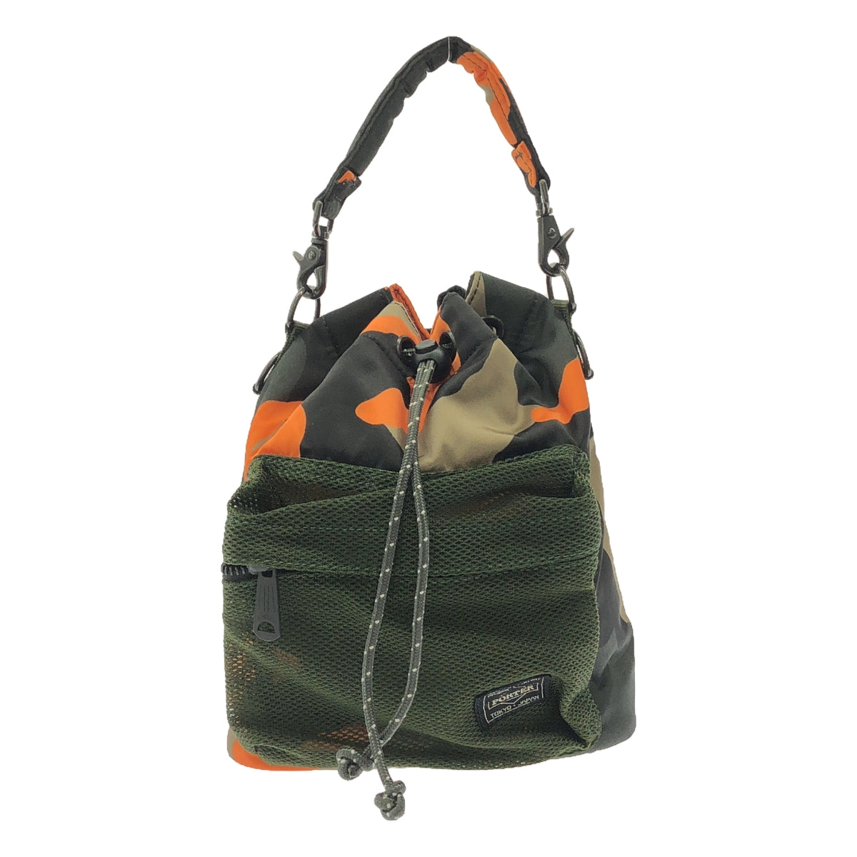 PORTER / Porter | BALLOONSAC MESH PS CAMO version Balloon Sack Mesh Bag |