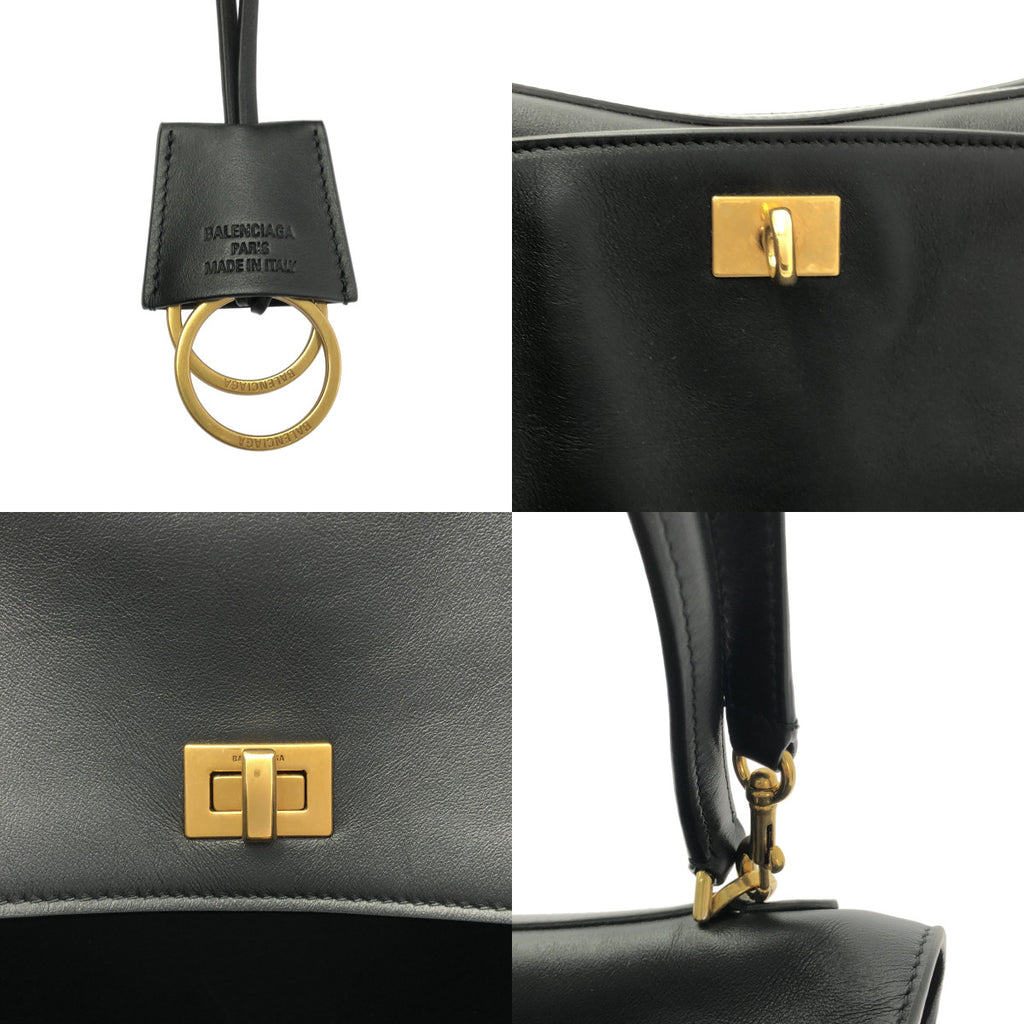 BALENCIAGA / バレンシアガ | RODEO ロデオ ラージ レザー ハンドバッグ |