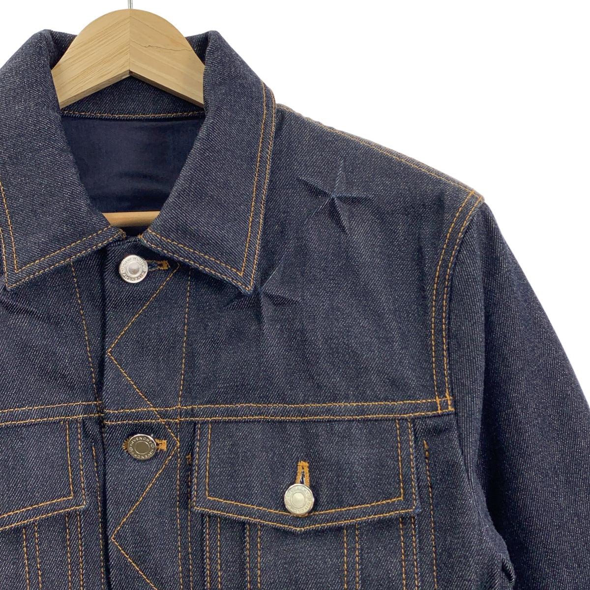 [狀況極佳] GIVENCHY | 星星壓花牛仔外套 | 尺寸 44 | 靛藍/迷彩 | 男款