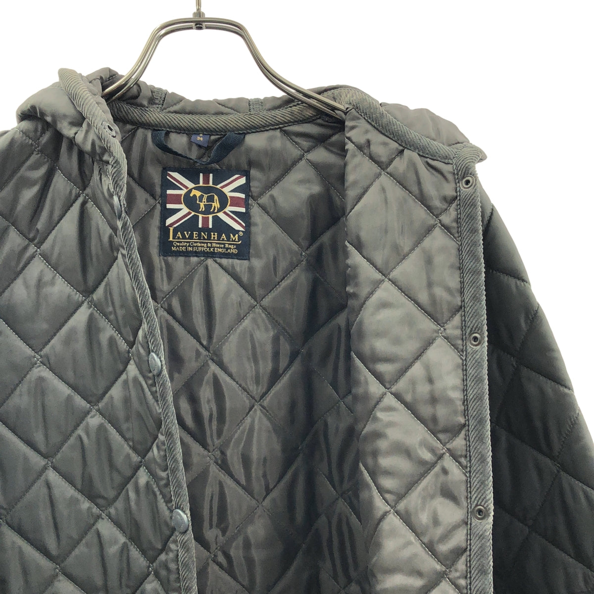 LAVENHAM / 라벤햄 | 퀼팅 푸드 재킷 | 34 | 여성