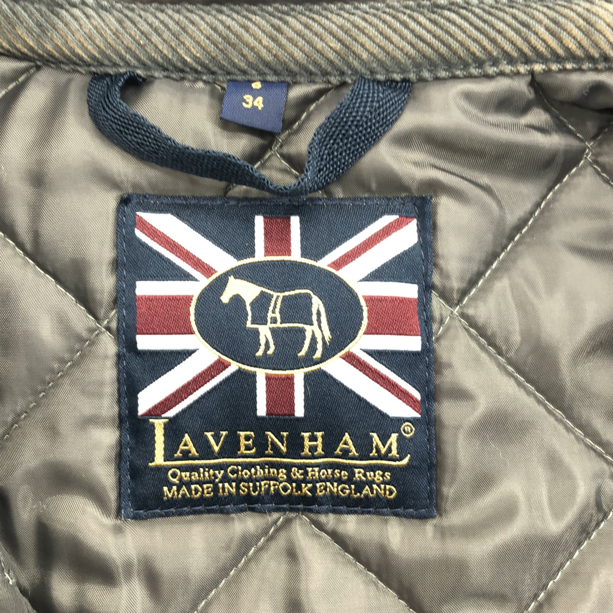 LAVENHAM / 라벤햄 | 퀼팅 푸드 재킷 | 34 | 여성