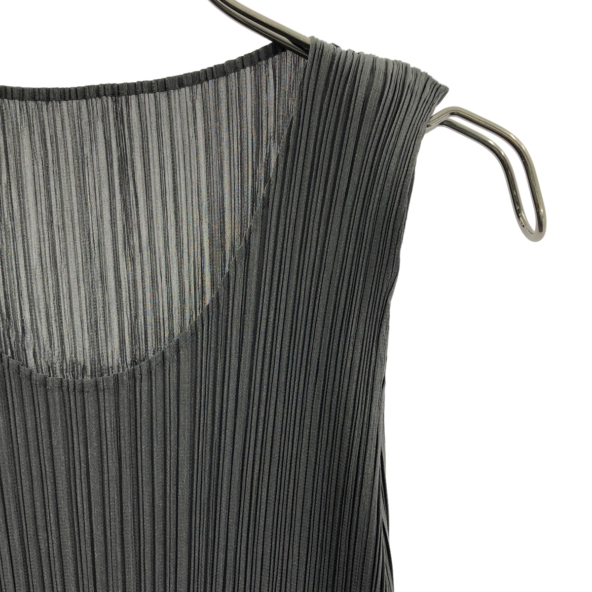 PLEATS PLEASE ISSEY MIYAKE | 褶皺無袖長連身裙 | 2 碼 | 女款