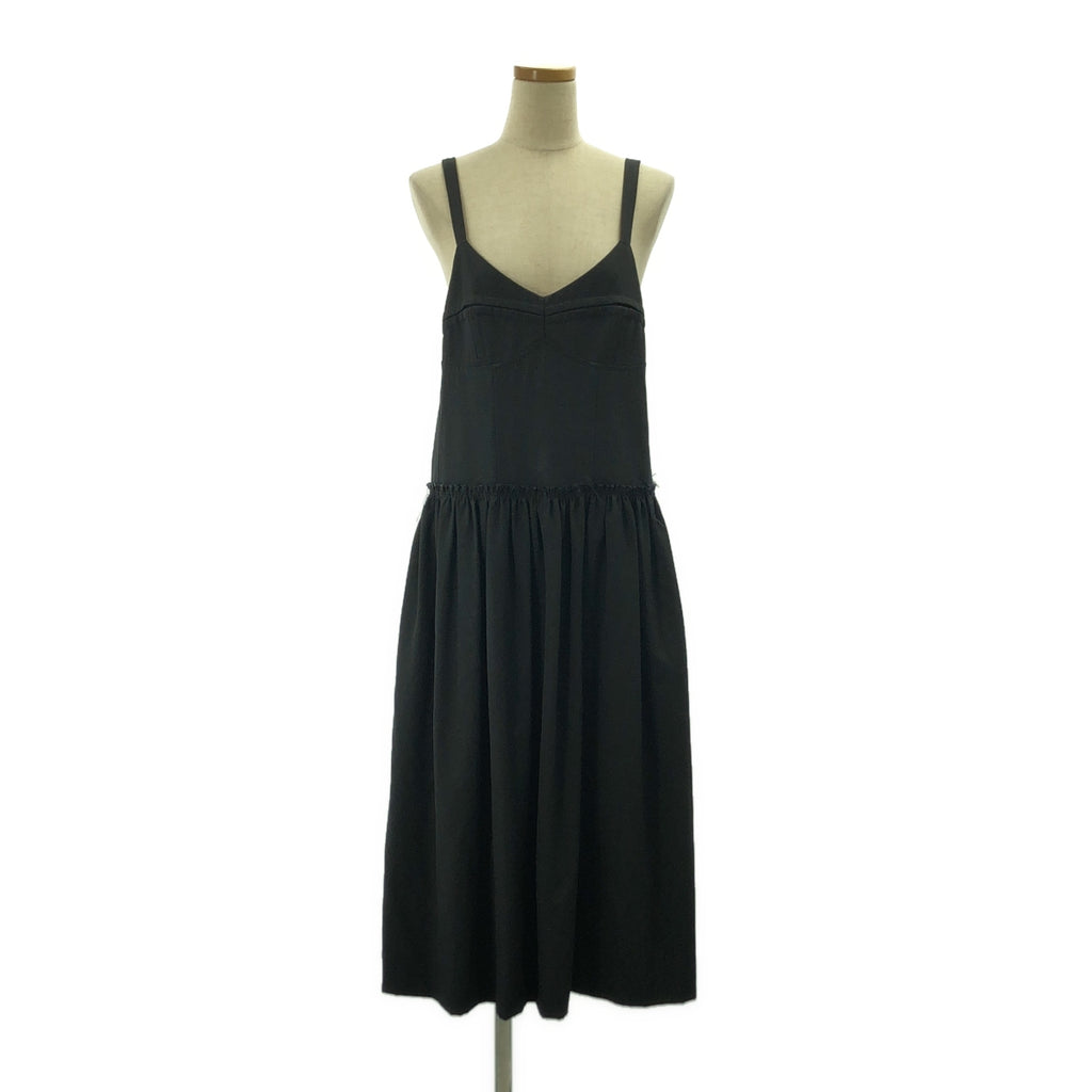 COMME des GARCONS COMME des GARCONS / コムコム | 2015AW | ウール ギャザー キャミソール ワンピース | M | レディース