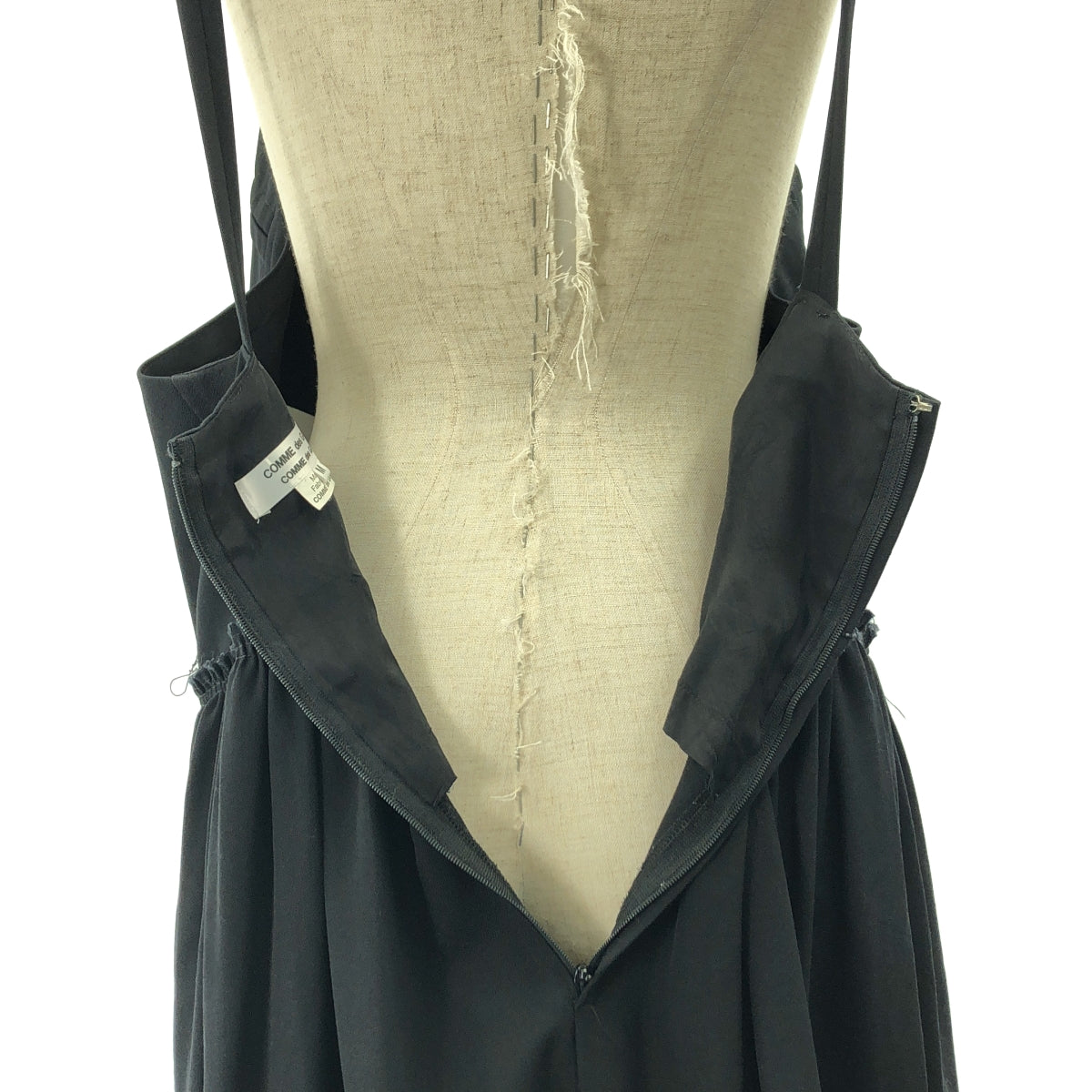 COMME des GARCONS COMME des GARCONS / コムコム | 2015AW | ウール ギャザー キャミソール ワンピース | M | レディース