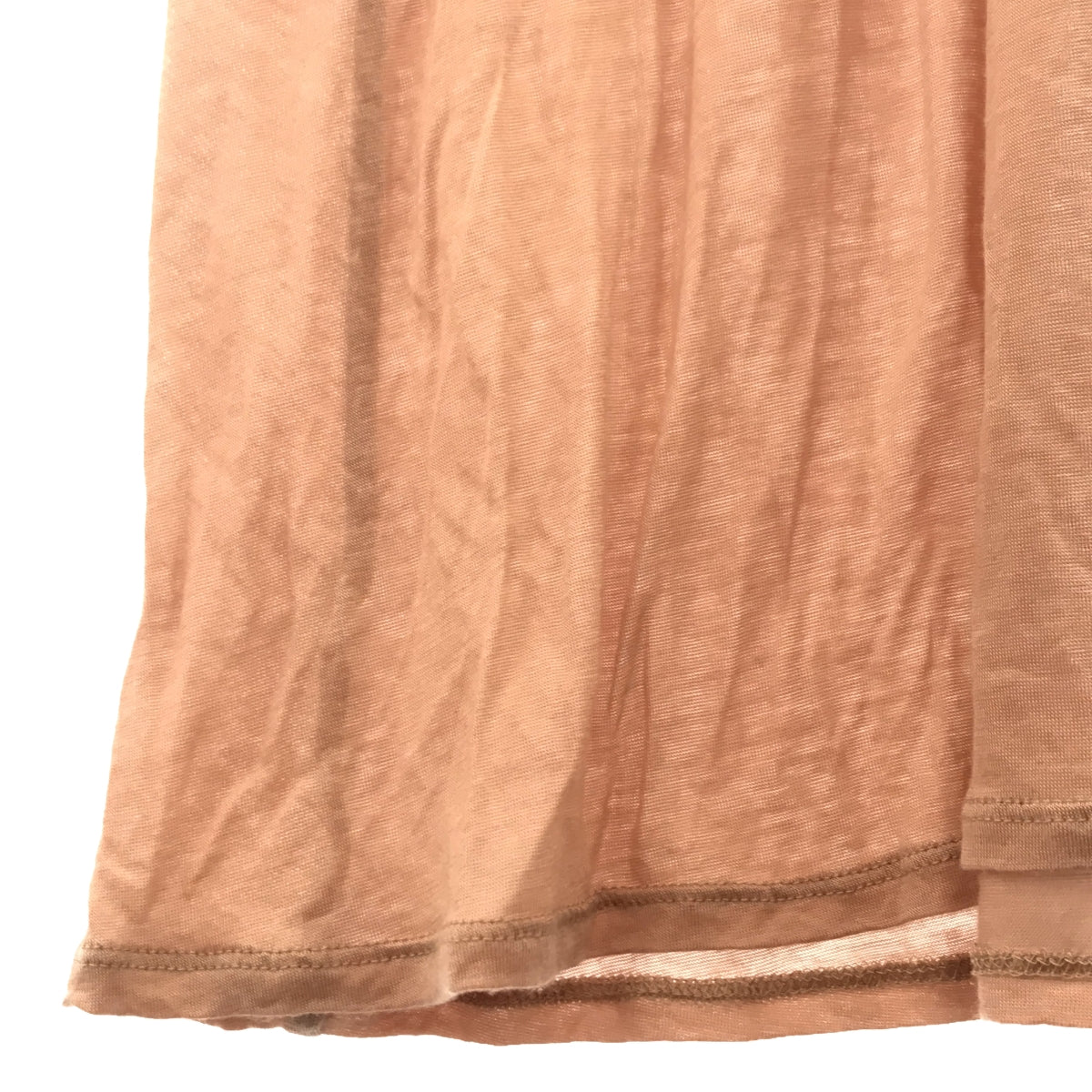 BACCA | 2024SS | Silk jersey mid-length dress | 36 | Light pink | Women's