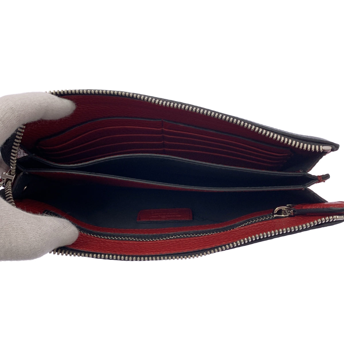 Salvatore Ferragamo | 皮革收納手拿包 |