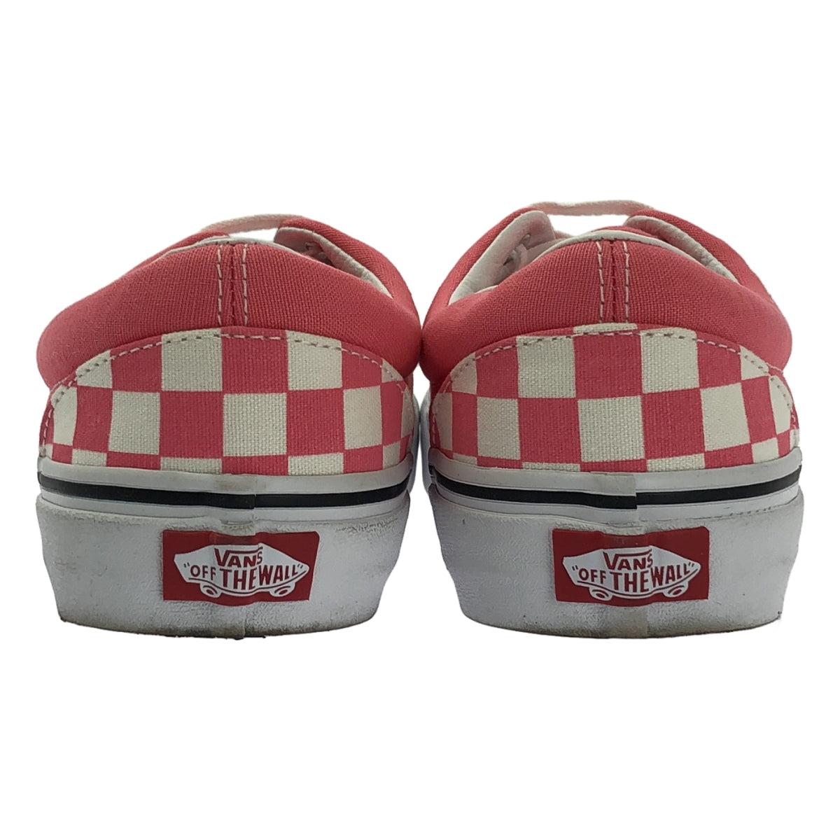 [狀況極佳] VANS ERA CHECKERBOARD 低筒運動鞋 | 尺寸 25 | 草莓粉紅 | 女款