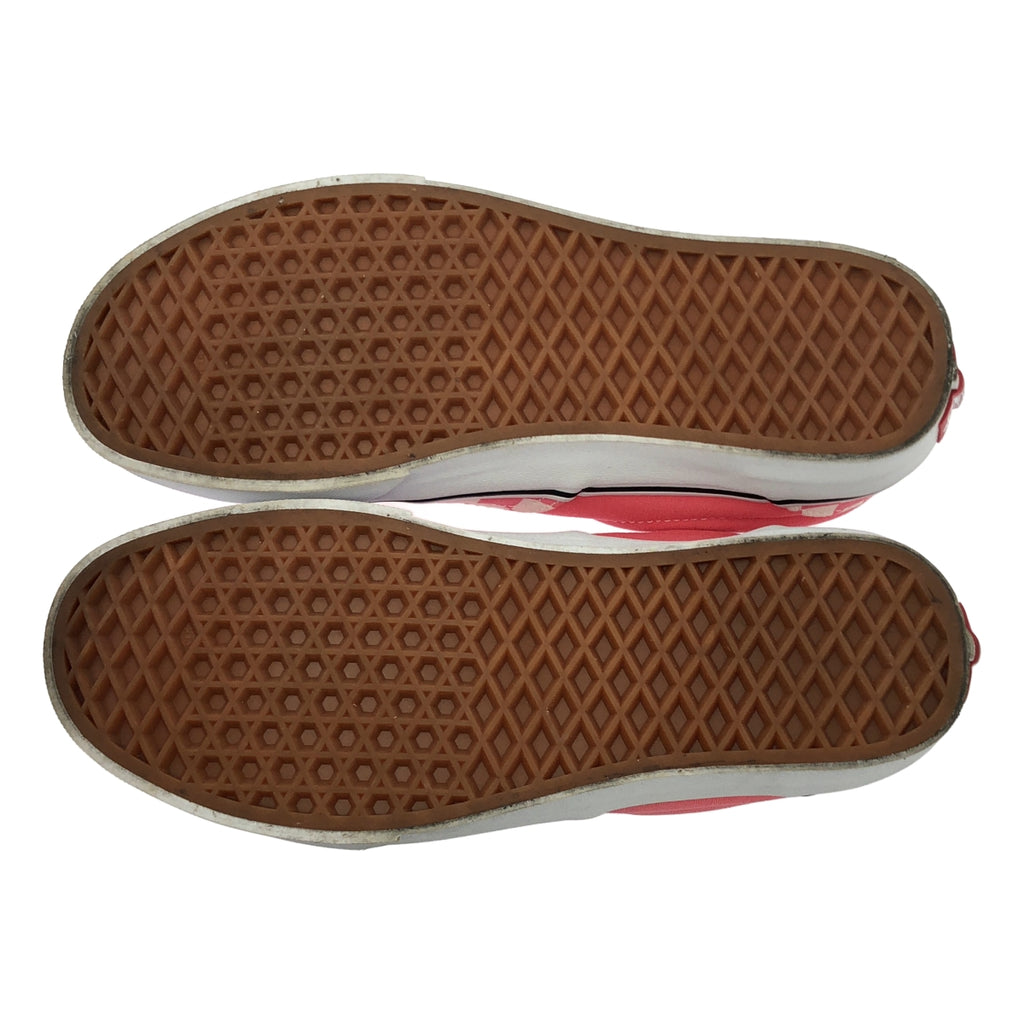 【美品】  VANS / バンズ | ERA CHECKERBOARD エラ チェッカーボード ローカットスニーカー | 25 | ストロベリーピンク | レディース