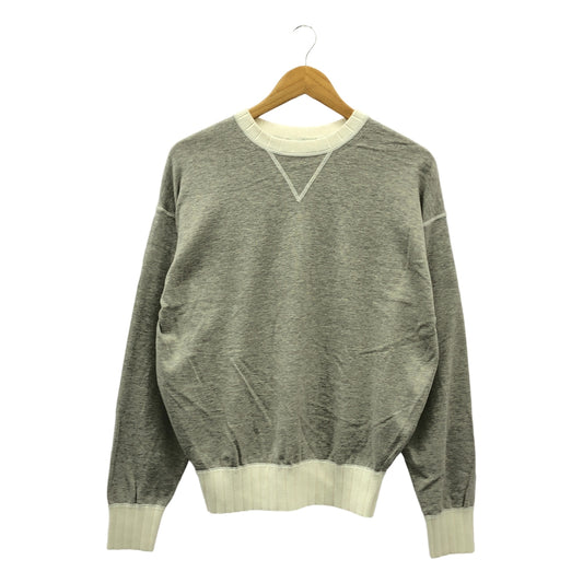 HERILL / ヘリル | 2023SS | Suvincotton Sweatshirts スビンコットン クルーネック スウェット | 0 | メンズ