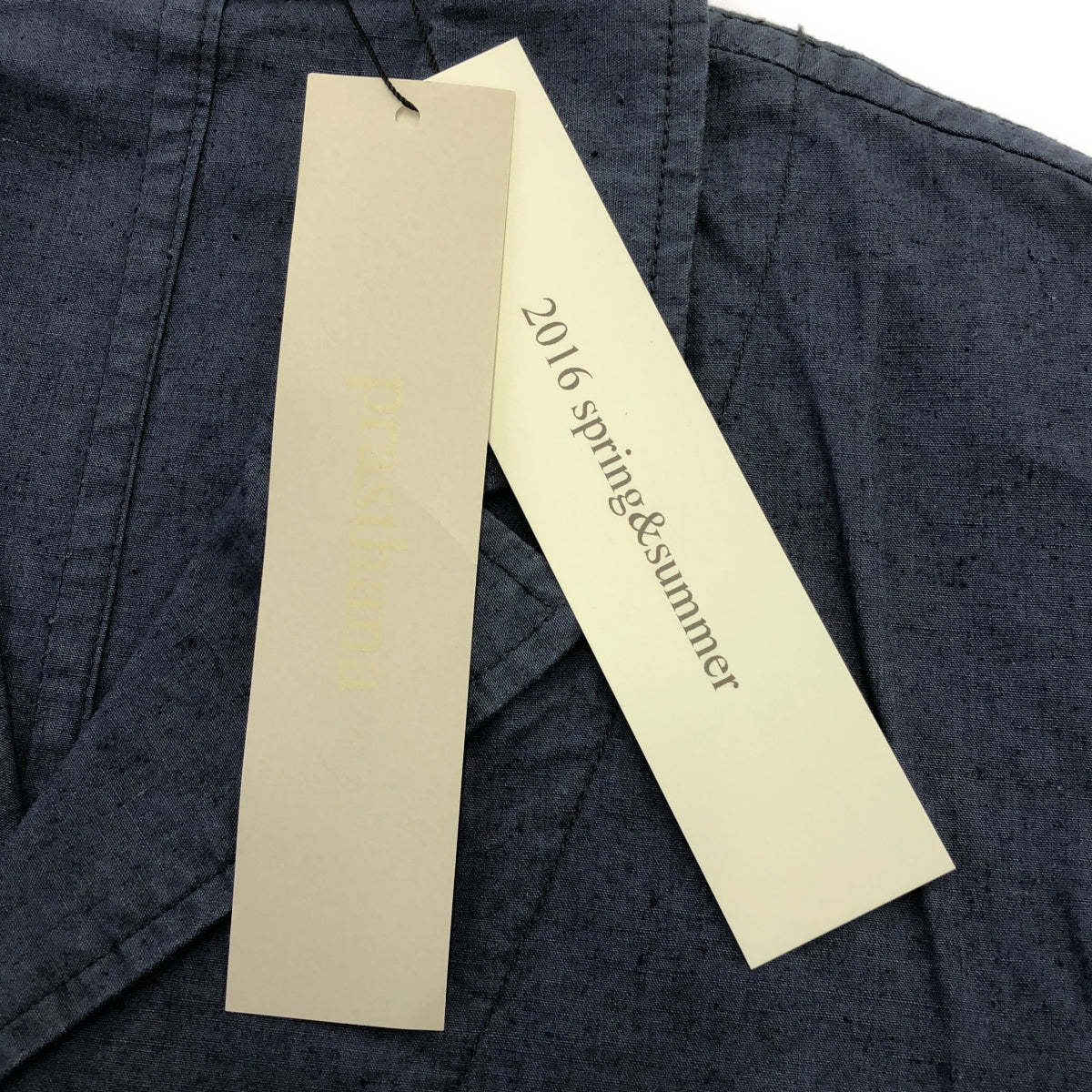 [New] prasthana / Prasthana | C/L atelier coat | M | Navy | Men's