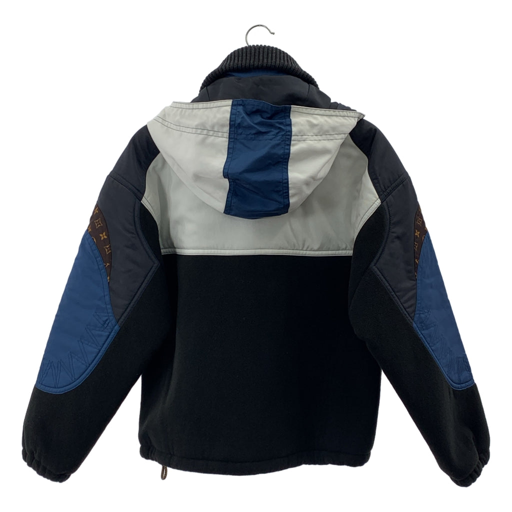 Louis Vuitton / ルイヴィトン | モノグラム 異素材切替  オーバーサイズ スキージャケット | 38 | レディース