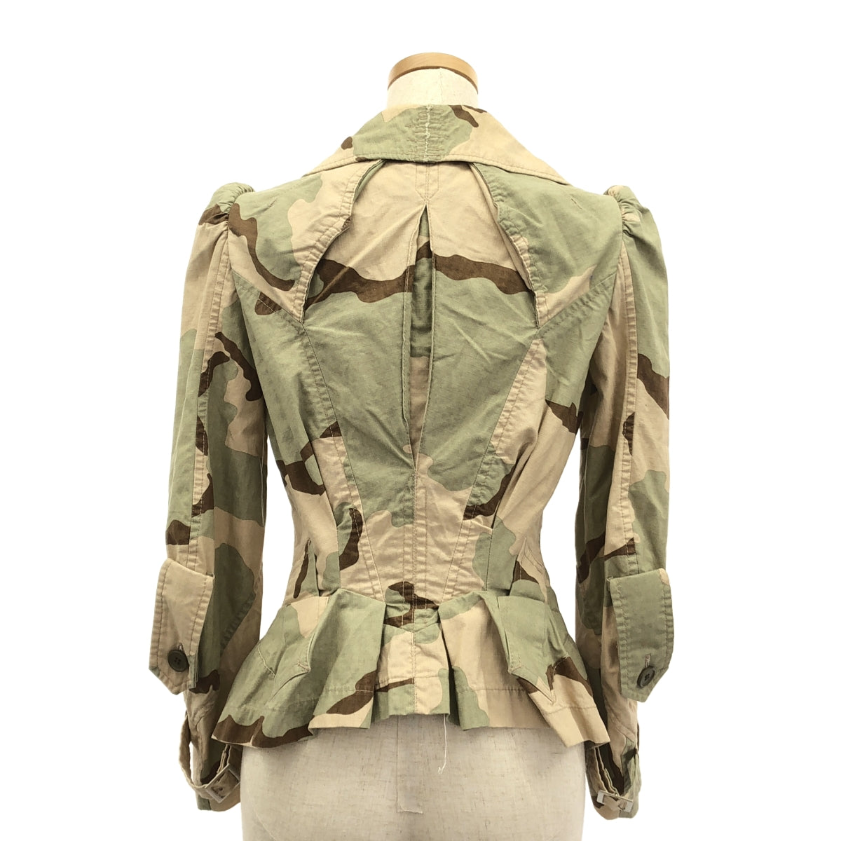 JUNYA WATANABE COMME des GARCONS / 준야와타나베 | 2006SS | 총무늬 위장 위장 립스톱 밀리터리 더블 재킷 | SS |
