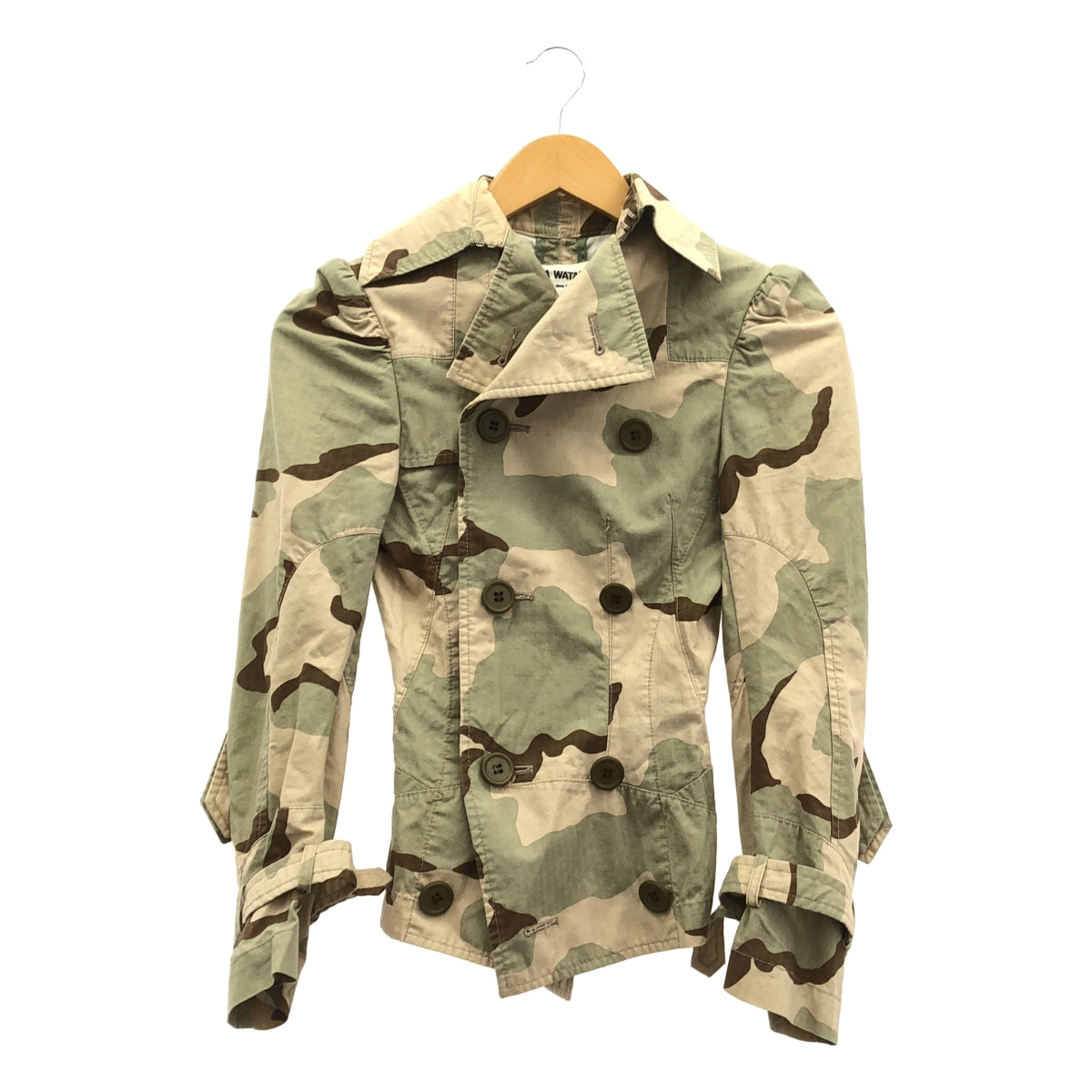 JUNYA WATANABE COMME des GARCONS / 준야와타나베 | 2006SS | 총무늬 위장 위장 립스톱 밀리터리 더블 재킷 | SS |