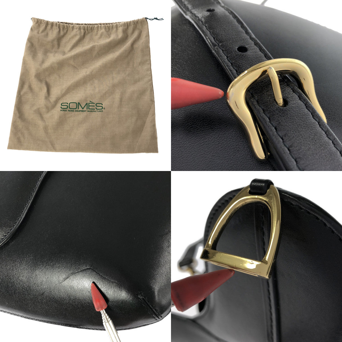 SOMES SADDLE / ソメスサドル | 2way ドレッサージュ レザー ショルダーバッグ | – KLD