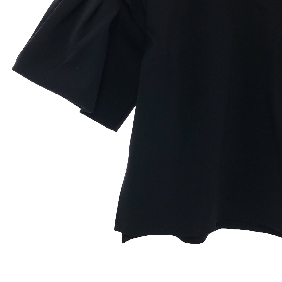 ADAM LIPPES | Voluminous Layered Sleeve Slit Blouse Top | S | Women's