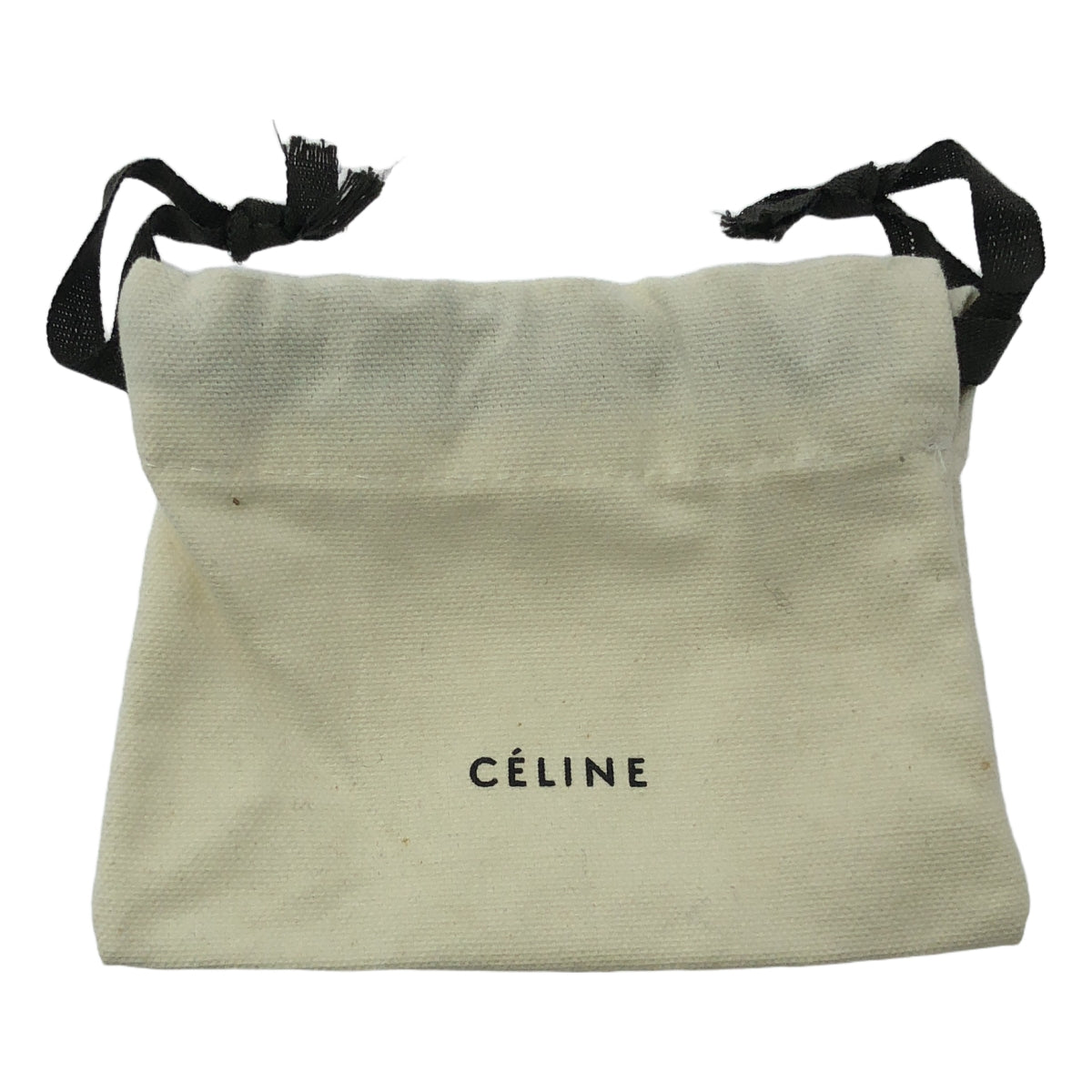 [狀況良好] CELINE | Phoebe 鉚釘皮革手環 | M | 黑色/金色 | 女款